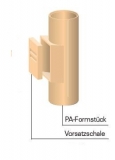 Zustzliches Formstck f. Reinigung